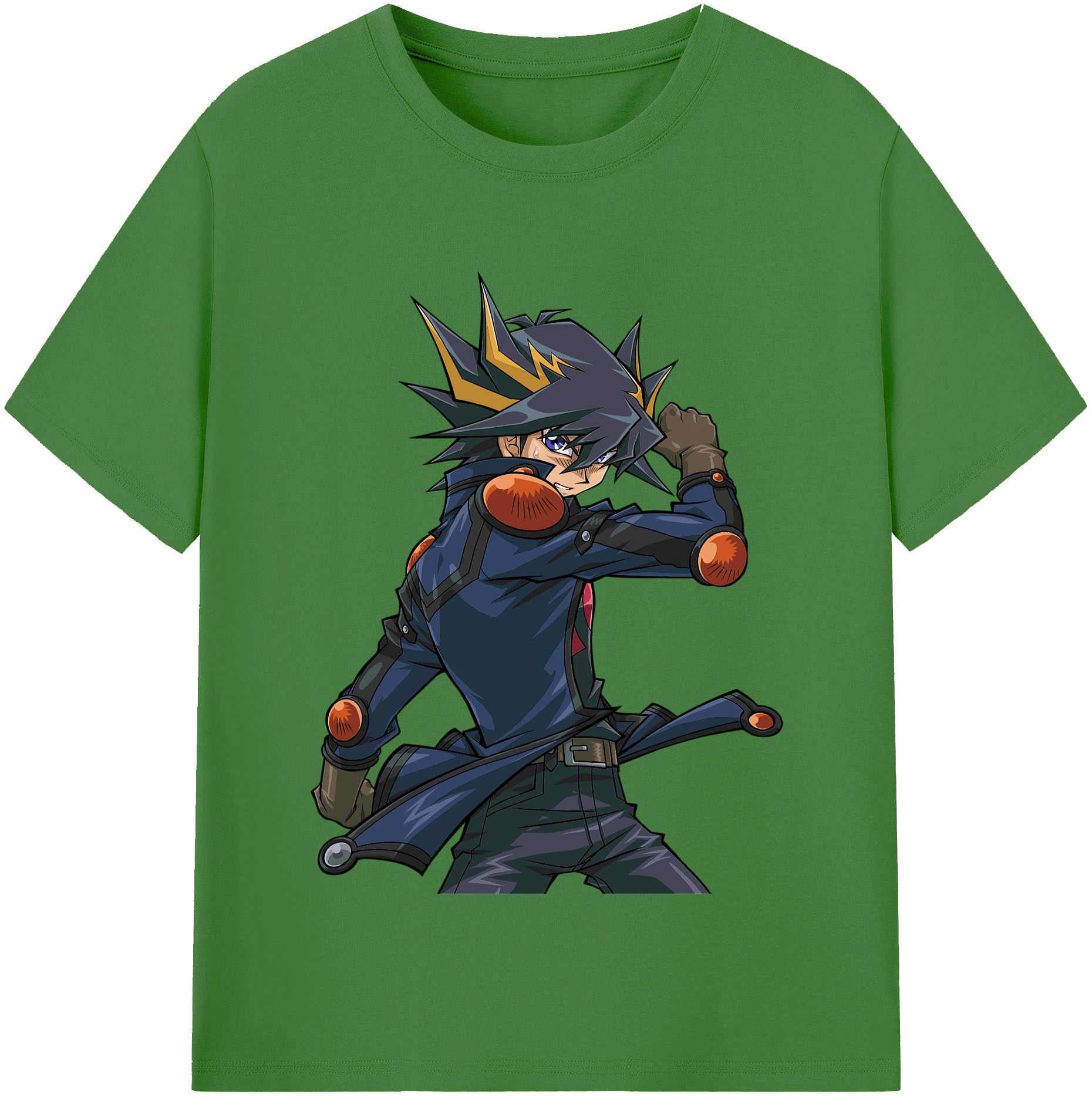 （画像用） 遊☆戯☆王 Yu-Gi-Oh! レディースカジュアルプリントTシャツ（綿100％）